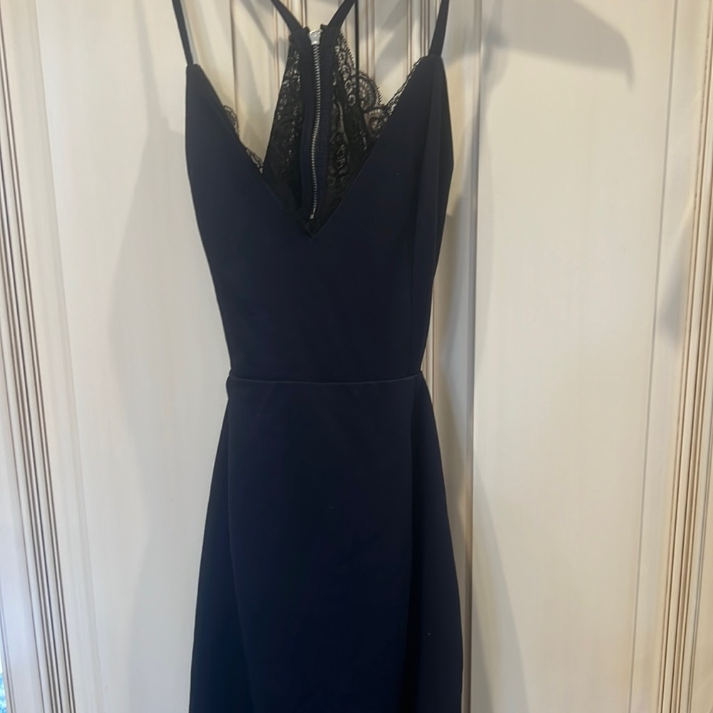 Blue dress